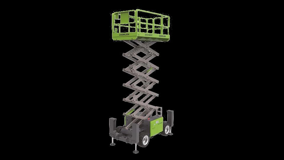 Zoomlion ZS1218ERT Akülü Arazi Tipi Makaslı Platform